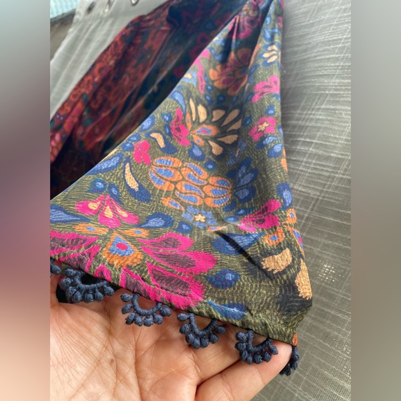 FARM RIO MAXI DRESS M petite Made in India - Picture 8 of 14